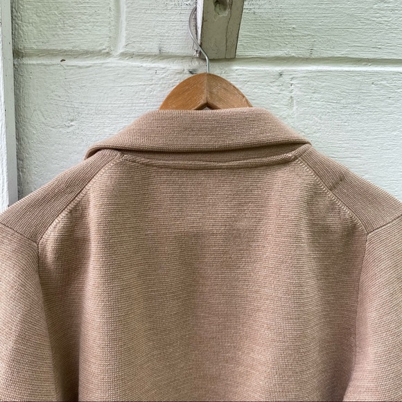 J Crew Sophie Open Front Sweater Blazer Tan Small - Picture 15 of 16